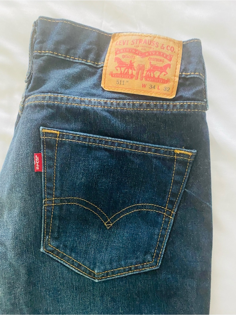 Levi's Slim Fit Men's Jeans in Dark Indigo 0018